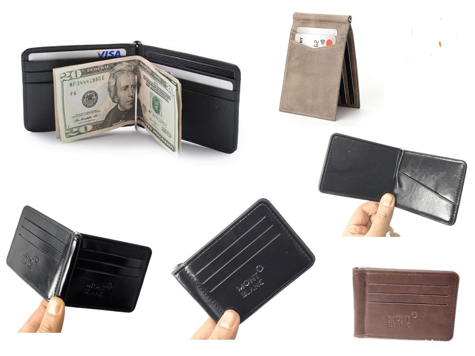 محفظة جلد متعددة الاستخدام